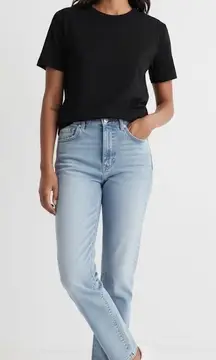 Madewell Jeans Womens 31 Blue Light Wash The Curvy Perfect Vintage Jean Denim