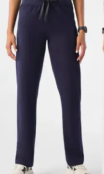 FIGS High Waisted Livingston Basic Navy Blue Scrub Pants Size XL
