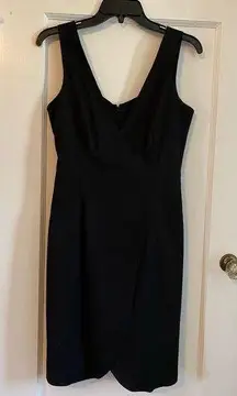 Emporio Armani Black Evening Dress Sz 40 - fits like a 4 to 6, see measu…