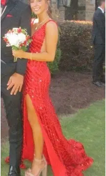 Prom Jovani Red Dress