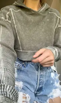 cropped Hoodie