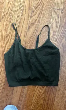 Army Green Cami Top