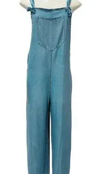 ZARA light soft cotton denim overalls