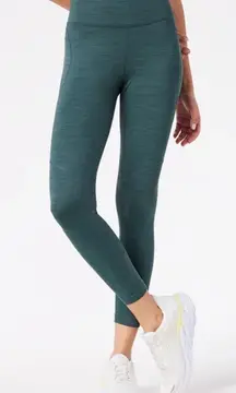 Outdoor Voices Tech Sweat Leggings Evergreen