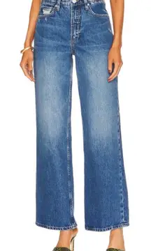 FRAME Denim Le High N Tight Wide Leg Jeans in Stearnlee Wash Size 29