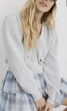Aerie Grey Knit Sweater