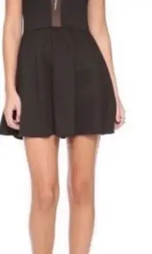 For Love & Lemons Black Illusion Dress Size XS