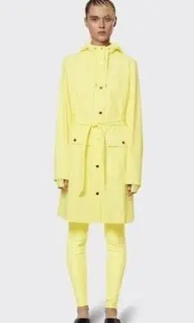 Rains Womens Curve Jacket M in straw (yellow)