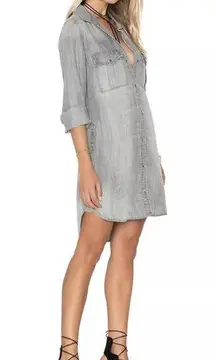 Anthropologie Cloth & Stone Shirt Dress Size M