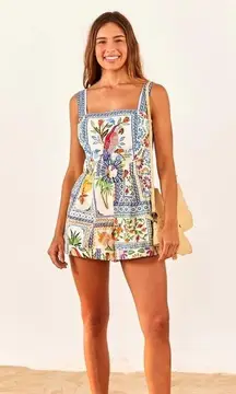 Farm Rio Tropical Tiles Romper