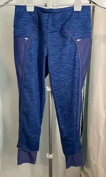 Hylete Nimbus Blue running joggers with side pockets‎ size medium