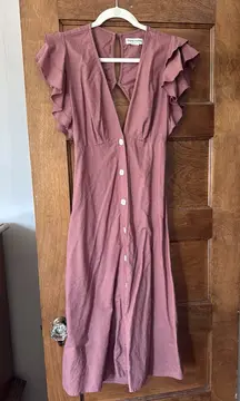 Anthropologie Dress Charlie Holiday Midi