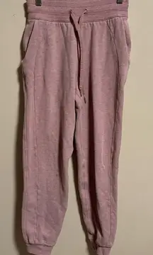 Lululemon Scuba High-Rise Jogger Heathered Pink Taupe- Size 2