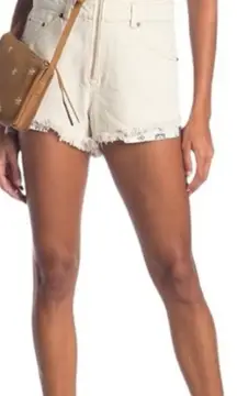 NWT Free People Off-White Sunkissed Shortall