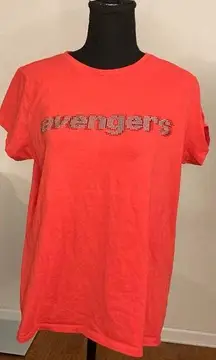 Splash- Avengers, short sleeve red top Size XL