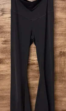 Aerie fold over flare yoga pants