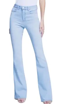 L’Agence Marty Flare Jeans in Aster
