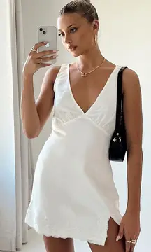 Princess Polly Athenia Mini Dress White