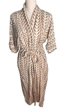 Mirth Laos Cover Up Wrap Dress Birds Small