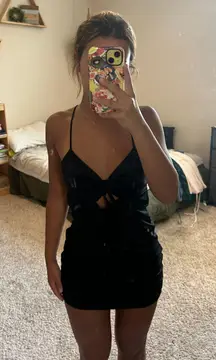 Mini Black Dress