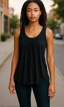 New York & Co. Black Tank Top Sz. M Soft Goth Night‎ Out Minimalist Neutral