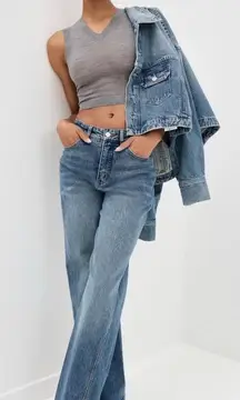 NEW A.L.C. Abbott Straight Leg Relaxed Fit Jeans Size 29