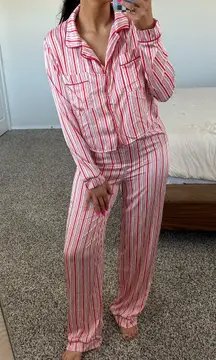Nasty Gal Striped Pajama Set