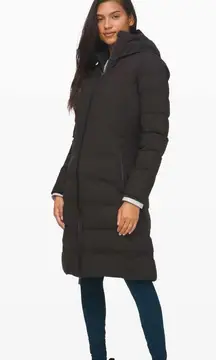 Lululemon Sleet Street Long Jacket Black Size 4