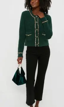 Citizens of Humanity Plush Black Isola Cropped Boot Denim Jeans Size 27