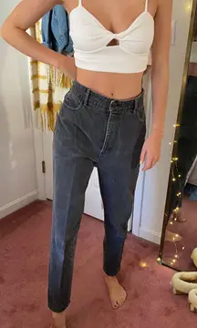 Vintage Black Mom Jeans 