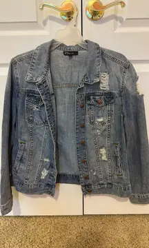 Frayed Jean Jacket