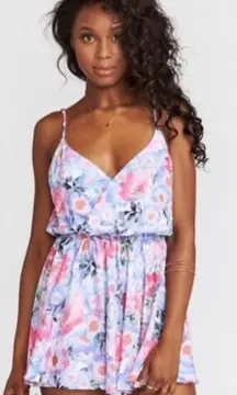 Show Me Your Mumu Olympia Floral Romper in Poppy Daze Size‎ Extra Small