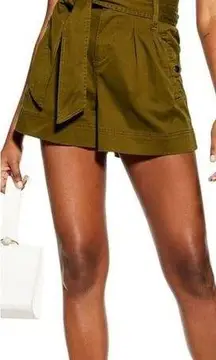 Topshop  Paperbag Utility Shorts