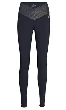 NEW EleVen by Venus Williams Marvelous Shine Leggings size L Black