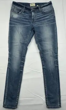 BKE Stella Skinny Size 27R Denim Jeans Women's Casual Blue Medium Wash