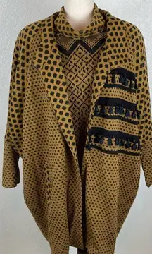 Vintage EYRE Walker Boho tassel sweater set Size M* READ