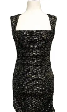 NWT T-Bags LA Metallic Sleeveless Square Bodycon
