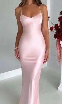 Baby Boo satin dress