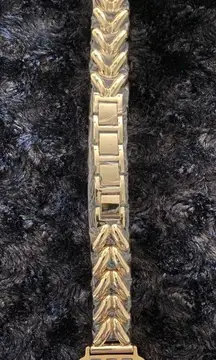 Gold Tone Watch Band