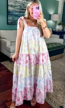 Floral maxi dress