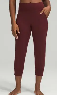 Lululemon Align Jogger Crop *23" Red Merlot Size 2