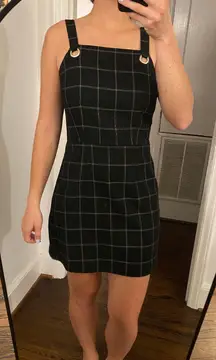 Boutique Plaid Mini Dress