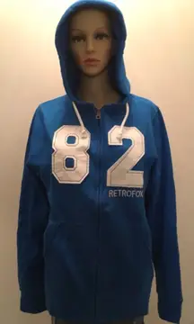 Blue Zippered Jacket, Large 