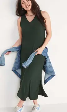 Ribbed Maxi Dress