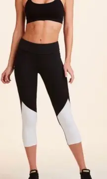 x Revolve Captain Colorblock Crop Mesh Leggings