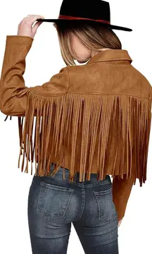 Fringe Suede Jacket