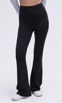 Lululemon Groove Nulu Super-High-Rise Flared Pants Black 6