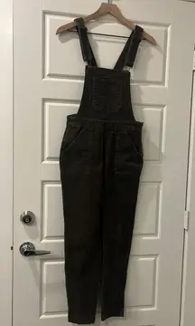 Tilly's  Corduroy Olive Overalls