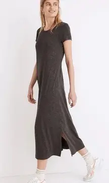 MADEWELL Gray Horizon V-Neck Short Sleeve Soft size small