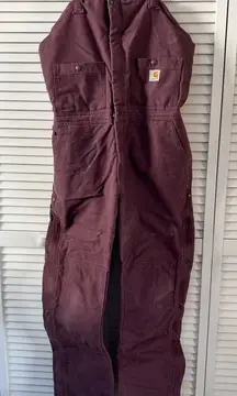 CARHARTT WOMEN'S INSULATED BIB OVERALLS - LOOSE FIT